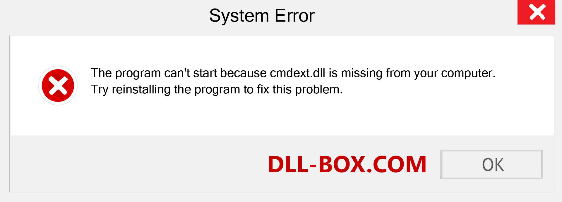  cmdext.dll file is missing?. Download for Windows 7, 8, 10 - Fix  cmdext dll Missing Error on Windows, photos, images